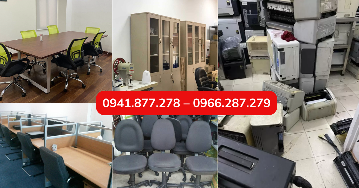 Địa Chỉ Thu Mua Đồ Văn Phòng Uy Tín Tại Chợ Bến Thành - Nội Thất Việt Vượng