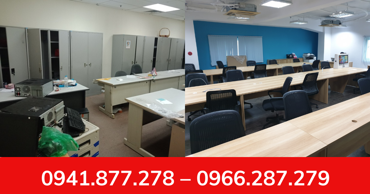Nội Thất Việt Vượng: Dịch Vụ Thu Mua Đồ Văn Phòng Số 1 Tại Khu Dân Cư Him Lam