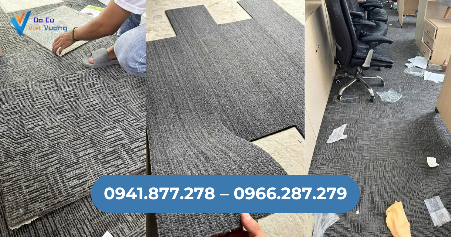 Thu mua thảm cũ quận 1 - Giải pháp tiết kiệm và thân thiện môi trường từ Nội Thất Việt Vượng