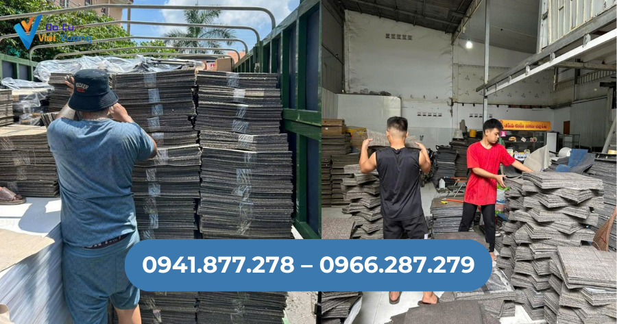 Thu mua thảm cũ quận 8 – Dịch vụ chuyên nghiệp từ Nội Thất Việt Vượng
