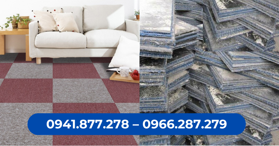 Thu mua thảm cũ quận Tân Phú - Dịch vụ uy tín từ Nội Thất Việt Vượng