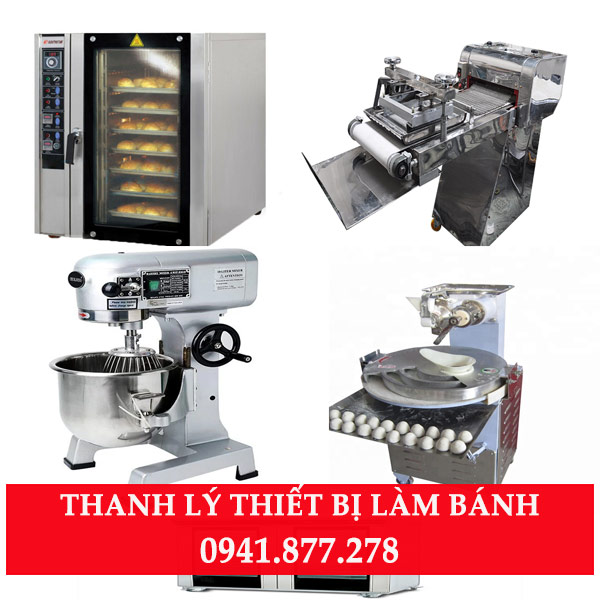 THANH LÝ THIẾT BỊ LÀM BÁNH