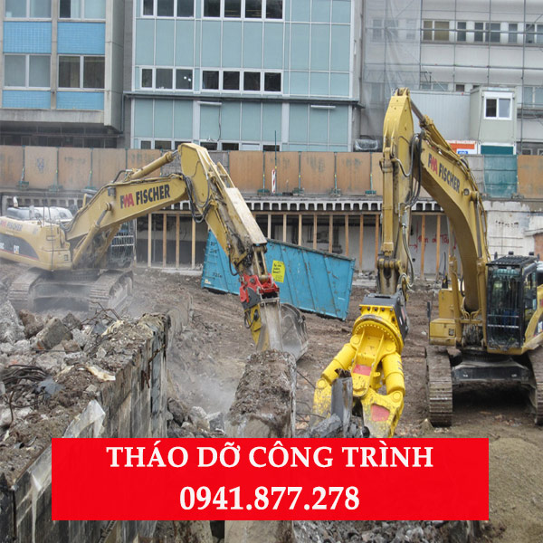 THÁO DỠ CÔNG TRÌNH