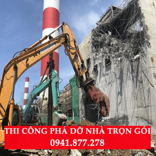 THI CÔNG PHÁ DỠ NHÀ TRỌN GÓI