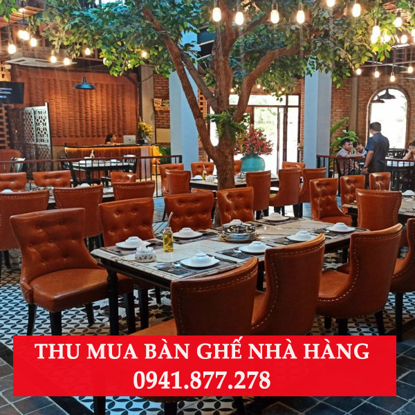 THU MUA BÀN GHẾ NHÀ HÀNG